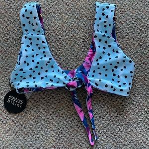 REVERSIBLE Moana bikini top